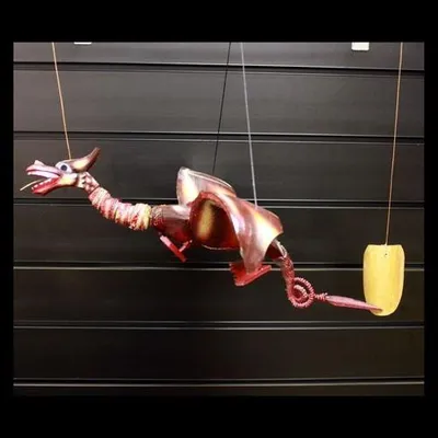 Imagen del producto de Dragón Volador Rojo 37cm