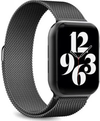 Produktbild von Puro Milanese Armband Apple Watch 38/40/41mm schwarz