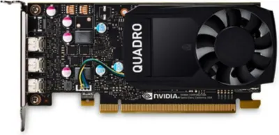 Produktbild von PNY VCQP400V2-PB Grafikkarte NVIDIA Quadro P400 V2 2 GB GDDR5