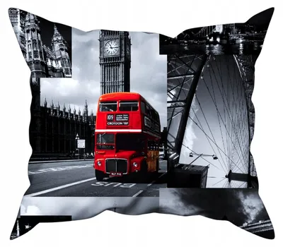 Produktbild von Nyks Kissenbezug 40x60 cm 100% Baumwolle London