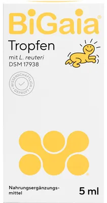 Image de BiGaia, gouttes de *L. reuteri*, flacon de 10 ml