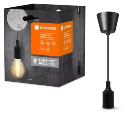 Produktbild von Led-Lampe Vintage 1906 Pendulum Glocke Schwarz Ledvance