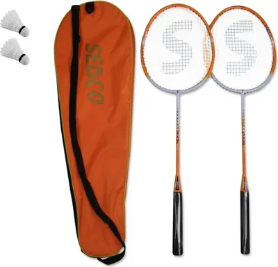Zdjęcie produktu dla BADMINTON SET SEDCO TORNADO 2006S - 2 rakietki + piłeczki