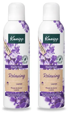 Produktbild von 2 x Kneipp Duschschaum Relaxing - Lavendel - 200 ml - Vorteilspackung - 2 Stücke