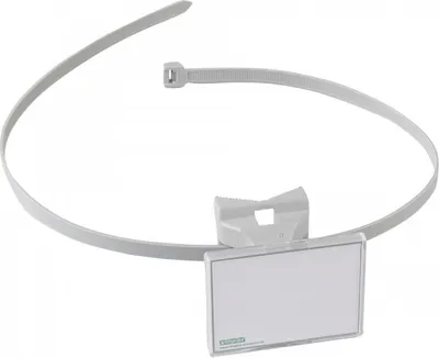 Produktbild von Schild I QUICK-Schilderhalter, mit Schnellverschlussband, Kunststoff, 70x50x8...