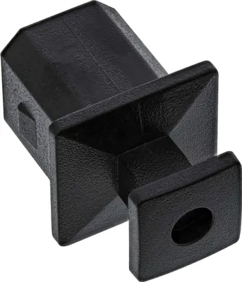 Produktbild von InLine® Staubschutz für USB-B Buchse, 50 Stück, schwarz