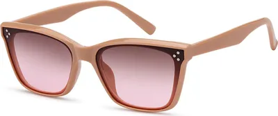 Produktbild von styleBREAKER Uni Nerd Sonnenbrille mit Polycarbonat Flachgläsern und filigranem Kunststoff Rahmen, Retro Style 09020142
