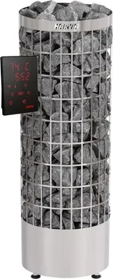 Produktbild von Harvia CILINDRO XW Saunaofen silver steel mit Steuerung XENIO Wifi