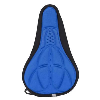 Obrázok produktu pre Acouto Ultraľahký, priedušný, mäkký 3D poťah na sedlo pre horské a pretekárske bicykle s polstrovanými sedlami navrhnutý tak, aby bol priedušný a pohodlný (modrý)
