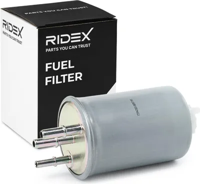 Produktbild von Kraftstofffilter RIDEX 9F0017 für FORD Focus II Kombi (DA, FFS, DS) Leitungsfilter