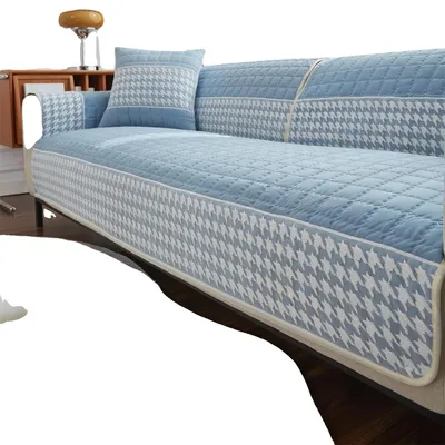 Imagen del producto de Funda para cabecero, antideslizante, uso versátil, 70 x 240 cm, color azul cielo
