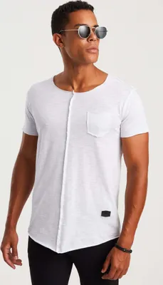 Produktbild von Leif Nelson Rundhals Herren T-Shirt Rundhals LN-6288, Weiß / M