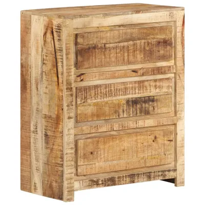 Produktbild von Möbel Schubladenschrank 60x33x75 cm Massivholz Mango - Kommoden 338436