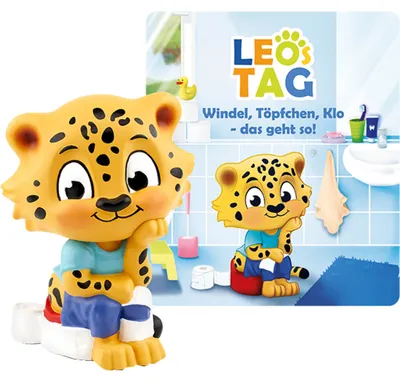 Zdjęcie produktu dla Tonies Leo's day - pielucha nocnik toaleta - tak to działa!