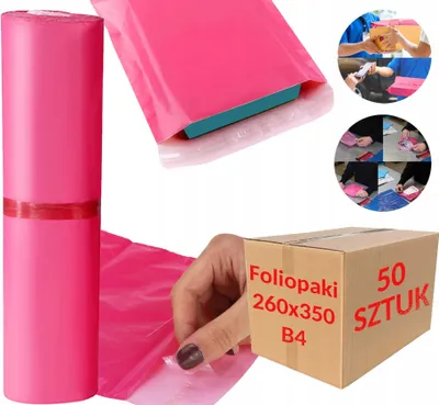 Produktbild von Versandtaschen Rosa B4 260 x 350 mm – 50 Stück