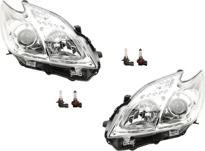 Immagine prodotto di Johns, fari alogeni adatti per Toyota Prius 12-w con HHB3 Set sinistra destra 8117047090 8117047510 8113047090 8113047510