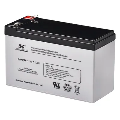 Produktbild von Sunstone 12V 7,2Ah Wartungsfreier AGM Batterie Blei Akkumulator F2 Anschluss für Solarenergie
