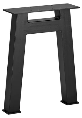 Produktbild von SOTECH Bankgestell H-Form 305 x 420 mm – schwarz matt