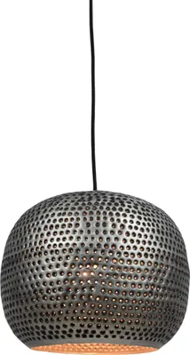 Produktbild von Hängelampe Spike Kugel Ø27cm Zink