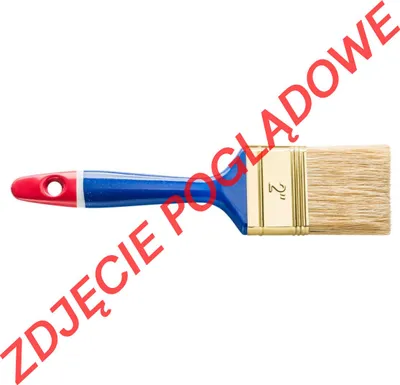 Produktbild von HARDY Flachpinsel 10x44 mm Serie 31, Naturborsten, Kunststoffstiel 0200-314410