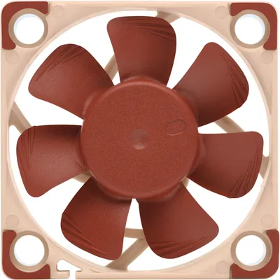 Produktbild von Noctua NF A4x10 PWM, Ventilator, 4 cm, 1000 RPM, 5000 RPM, 8,9 m³/h, Beige, Rot