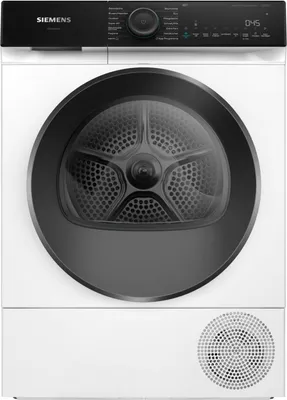Produktbild von Siemens iQ500 WQ46N2B41, Freistehend, Frontlader, Wärmepumpe, Weiß, Drehregler, Touchsteuerung, Rechts