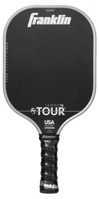Image de Franklin Pickleball Paddle FS Tour Tempo - Fibre de carbone - 16mm - Gris