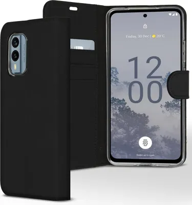 Zdjęcie produktu dla Accezz Wallet Softcase Bookcase do Nokia X30 - czarny