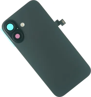 Produktbild von iPhone 16 Backcover + Kleber + Teile, Schwarz