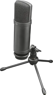 Obrázek produktu pro Trust GXT 252+ Emita Plus, Studiový mikrofon, Kardioidní, Kabel, USB, Černá, 2,9 m