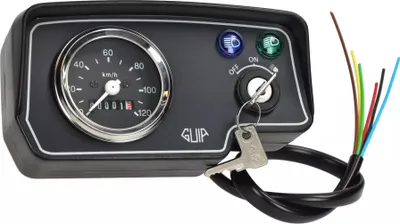 Immagine prodotto di Tachimetro a pozzetto GUIA 80's Oldskool 0-120 km/h Universale per vari ciclomotori