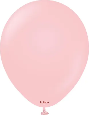 Produktbild von Kalisan Macaron Pink Latexballons, rosa, 30 cm, 100 Stk.