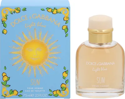 Obrázek produktu pro Limitovaná edice Dolce & Gabbana Light Blue Sun Pour Homme Edt Spray