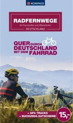 Produktbild von KOMPASS Radfernwege quer durch Deutschland