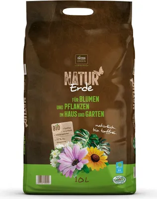 Produktbild von PATZER NATUR Erde  für Blumen & Pflanzen im Haus & Garten torffrei - 10 Liter