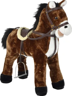 Produktbild von Pink Papaya Stehpferd "Timmy" 65 cm Pony bis 100 kg belastbar mit Sound und Steigbügeln