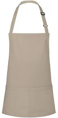 Produktbild von Karlowsky - Latzschürze, Tasche LT6115 (Einheitsgröße) (Sand)