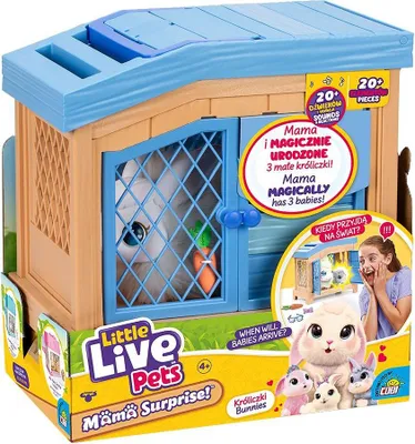 Image de COBI Little Live Pets Mama Surprise Lapins 26593