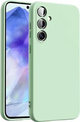 Produktbild von Hülle für Samsung Galaxy A54 5G Handy Schutz Cover Silikon Gel Case Handyhülle Tasche, grün