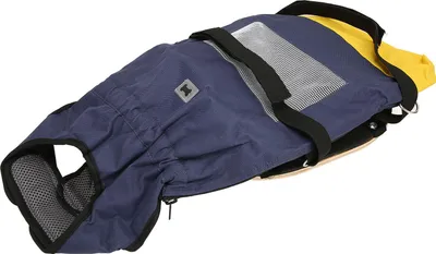 Produktbild von Haustier-Rollstuhl aus Verbundplanke für gelähmte Hunde mit Abschlepptasche aus Oxford-Stoff für kleine Katzen S (geeignet für 2–3,5 kg/4,4–7,7 lb)