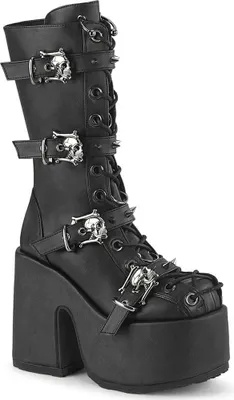 Produktbild von DemoniaCult Plateaustiefel - Camel-115 36