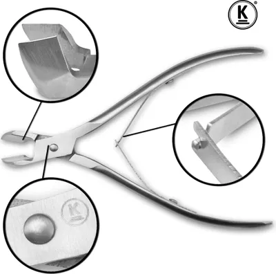 Produktbild von K-Pro Kopfschneider Hautzange 4,5"