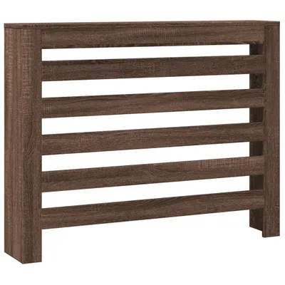 Zdjęcie produktu dla vidaXL Panele grzejnikowe brązowy dąb 104x20x82 cm materiał drewnopochodny