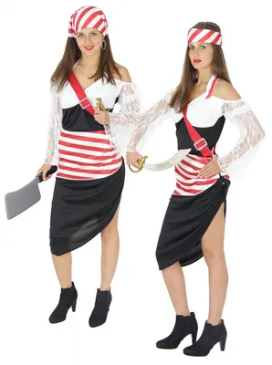 Produktbild von y Piraten Kostüm für Damen, Größe:L