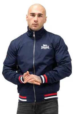 Produktbild von Lonsdale Herren Jacke schmale Passform NEWDIGATE, Navy/White/Red, L
