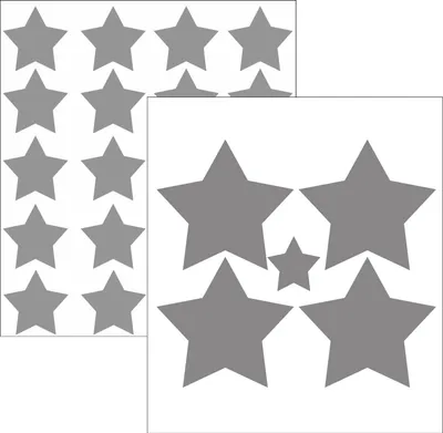 Produktbild von 25 Stück Aufbügler Set, Sterne Reflektoren Sticker zum Aufbügeln für Kleidung, Bügelbilder Stern Patches zum Aufbügeln, für Textilien, Bügelflicken Patches für Kleidung Kleid Hosen Jeans Hüte Taschen