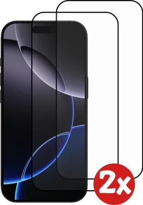 Obrázek produktu pro Smartphonica Screen Protector vhodný pro iPhone 16 Pro - Celoplošné tvrzené sklo se zaoblenými hranami - Tvrzené sklo vhodné pro iPhone 16 Pro se zaoblenými hranami - 2 balení