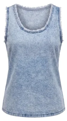 Produktbild von Damen Top in Blau, Größe S, reguläre Passform