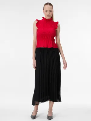 Produktbild von Orsay Schwarzer Damen-Midirock XL