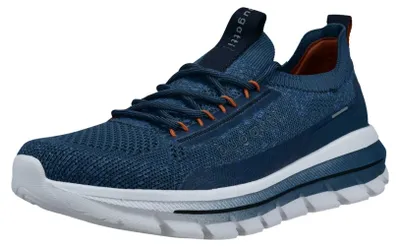 Obrázok produktu pre Pánske tenisky 341-AWS60-9600-4000 modrej farby od značky BUGATTI, vyrobené z textilu, dostupné vo veľkostiach 41 až 46